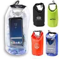 2.5 Litre Outdoor Dry Bag with Phone Window