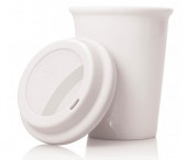 260ml Slim Ceramic Eco Travel Mug 