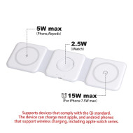 3-In-1 Foldable Magsafe Wireless Charger 
