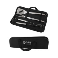 3 Pieces Arson BBQ Tools with Pouch