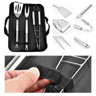 3 Pieces Arson BBQ Tools with Pouch 