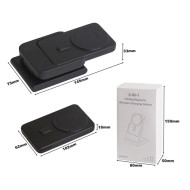 3-in-1 5000mAh Power Bank Charging Station 