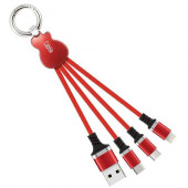 3 in 1 Guitar Keychain Cable