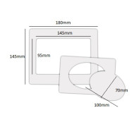 3 in 1 Magnetic Photo Frame 