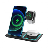 3-N-1 Wireless Charger & QC3.0 Adapter 