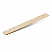 30cm Wooden Ruler 