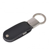 32GB Leather Swivel Flash Drive