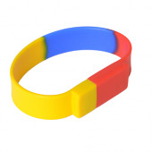 32GB Sectional Coloured Wristband Flash Drive 