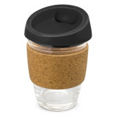 340ml Reusable Glass Coffee Cup 
