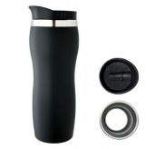 375ml Black Travel Mug