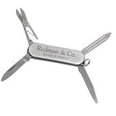 4 Implement Stainless Steel Pocket Knife