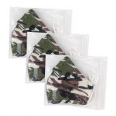 4 Ply Fabric Camouflage Reusable Face Mask 