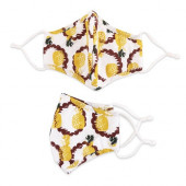 4 Ply Fabric Stylish Reusable Face Mask 
