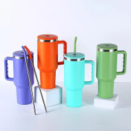 40oz Tumbler Cup with Handle 