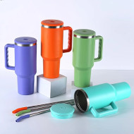 40oz Tumbler Cup with Handle 
