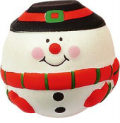 6.5cm Anti Stress Reliever Snow Man Ball Shape