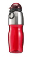 800ml Plastic with Stainless Steel Sports Bottle