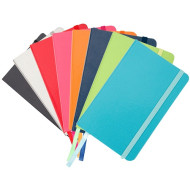 Leather City Notebook with Elastic
