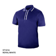Polo Shirt With Trimmed Design 