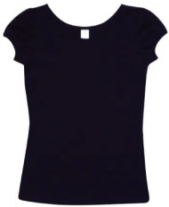 American Style Ladies Puff Sleeve Tee 