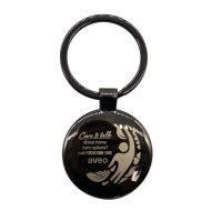 Anello Gunmetal Keychain 