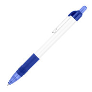 Anthony White Barrel Silk Ink Ballpoint Pen 