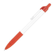 Anthony White Barrel Silk Ink Ballpoint Pen 