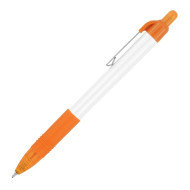Anthony White Barrel Silk Ink Ballpoint Pen 