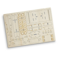 BRANDCRAFT Tank Wooden Model 