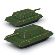 BRANDCRAFT Tank Wooden Model 