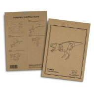 BRANDCRAFT Tyrannosaurus Rex Wooden Model 