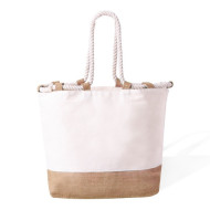 Belesi Jute and Cotton Tote Bag 