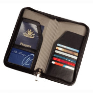 Black Travel Wallet