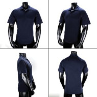 Polo Shirt Ribbed Style Collar 