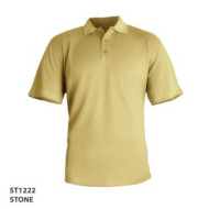 Polo Shirt Ribbed Style Collar 
