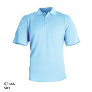 Polo Shirt Ribbed Style Collar 