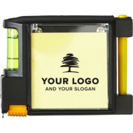 2m Tape Measure, Spirit Level, Memo Pad &amp; Pen
