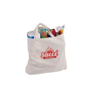 Calico Shopper Bag with Gusset