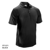 Men's Polo Shirt Tone On Tone Stripe Design 