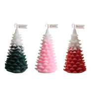 Cedar Christmas Tree Shape Candles