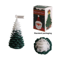 Cedar Christmas Tree Shape Candles 