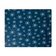 Christmas Blanket with White Motifs 