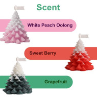 Christmas Tree Shape Candles 