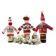 Christmas Wine Bottle Sweater 