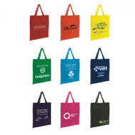 Coloured Short Handle Calico Bags