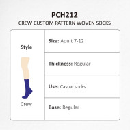 Long Custom Pattern Socks 