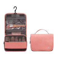 Custom Hanging Floral Makeup Bag 