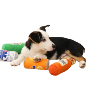 Custom Squeaky Can Shape Pet Toys 