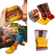 Customised Burger Socks