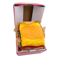 Customised Burger Socks 